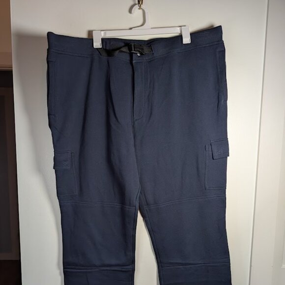 Duluth Trading Co Souped Up Cargo Sweatpants Men's Size 4XL X 30 Belted Outdoor - Picture 1 of 12